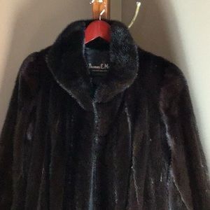 Mink full length coat
